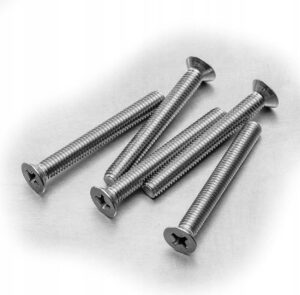 M4x60 ŚRUBA STOŻKOWA KRZYŻAK NIERDZEWNA A2 965(10)