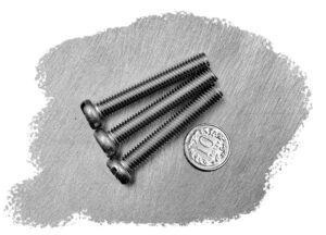 M6x40 WKRĘT WALCOWY KRZYŻAK NIERDZEWNY 7985 (10)