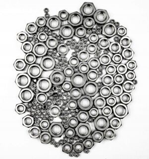 M2,5 NAKRĘTKA SZEŚCIOKĄTNA NIERDZEWNA A2 934 (50)