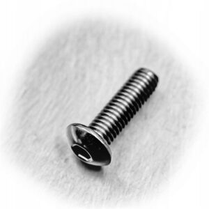 M5x14 Śruba kulista Nierdzewna A2 WKRĘT 7380 (10)