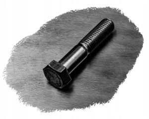 M8x50 ŚRUBA SZEŚCIOKĄT NA KLUCZ niepełny gwint NIERDZEWNA A2 931 (10)