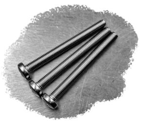 M4x50 WKRĘT WALCOWY KRZYŻAK NIERDZEWNY 7985 (10)