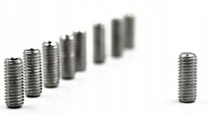 M4x16 WKRĘT DOCISKOWY BROK DIN 913 INOX A2 (50)