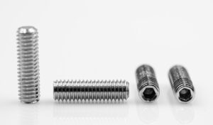 M6x40 WKRĘT DOCISKOWY BROK DIN 913 INOX A2 (10)
