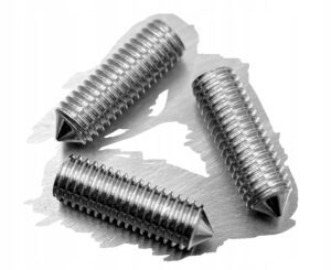 M6x16 WKRĘT DOCISKOWY STOŻEK nierdzewny 914 INOX A2 (50)