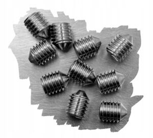 M5x8 WKRĘT DOCISKOWY STOŻEK 914 INOX A2 (100)