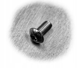 M5x6 ŚRUBA KULISTA NIERDZEWNA kwasoodporna A4 inox WKRĘT 7380 (10)