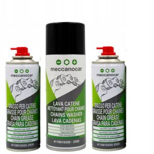 2X SMAR + PŁYN DO CZYSZCZENIA ŁAŃCUCHA - MECCANOCAR