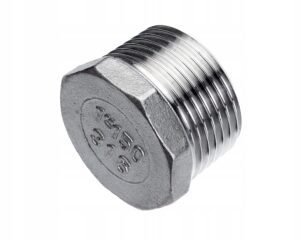 3/4" cala GZ KOREK SZEŚCIOKĄTNY 6-KĄTNY nierdzewny INOX KWASOODPORNY A4 316