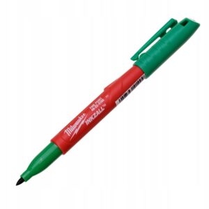 MARKER PISAK FLAMASTER BUDOWLANY wodoodporny - CIENKI ZIELONY - MILWAUKEE