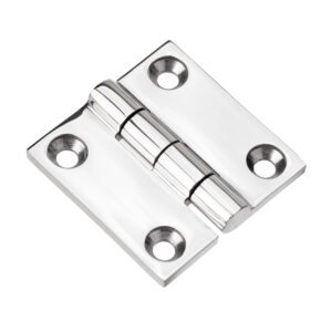 50x50x4 ZAWIAS nierdzewny KWASOODPORNY A4 INOX polerowany 8233 typ B