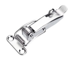 ZATRZASK ZAMKNIĘCIE dźwigniowe NIERDZEWNE A2 na kłódkę TYP P DIN 8053