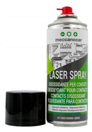 SPRAY PREPARAT DO CZYSZCZENIA STYKÓW ELEKTRYCZNYCH ELEKTRONIKI - MECCANOCAR