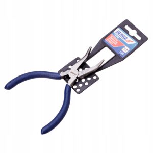 SZCZYPCE PRECYZYJNE WYDŁUŻONE WYGIĘTE - 130mm - DEDRA