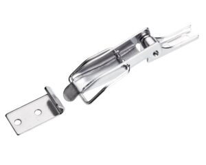 ZATRZASK ZAMKNIĘCIE dźwigniowe NIERDZEWNE A2 TYP G swl=1,00kN DIN 8053