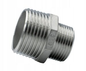 3/4" - 1/2" cala NYPEL REDUKCYJNY 6-kątny NIERDZEWNY kwasoodporny A4 316