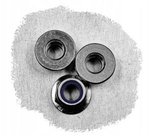 M10 NAKRĘTKA KOŁNIERZOWA SAMOHAMOWNA NIERDZEWNA KWASOODPORNA A4 6926 (10)