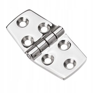 38x104x4,5 ZAWIAS nierdzewny KWASOODPORNY A4 INOX polerowany 8280 typ A