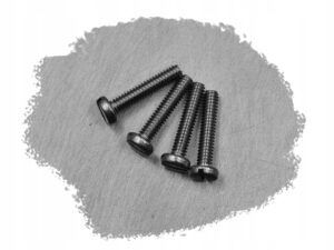 M2x10 ŚRUBA WKRĘT NACIĘCIE PROSTE NIERDZEWNA A2 84 (25)