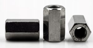 M16 NAKRĘTKA ZŁĄCZNA DŁUGA 6-Kątna NIERDZEWNA kwasoodporna A4 6334 (1)