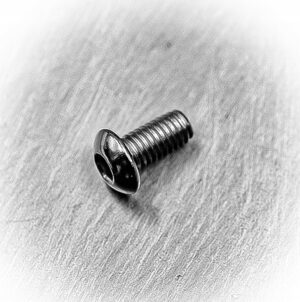 M3X4 ŚRUBA SOCZEWKOWA KULISTA IMBUS AMPULOWA NIERDZEWNA A2 7380 (50)