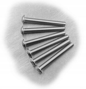 M4x35 ŚRUBA SOCZEWKOWA KULISTA IMBUS AMPULOWA NIERDZEWNA A2 7380 (50)